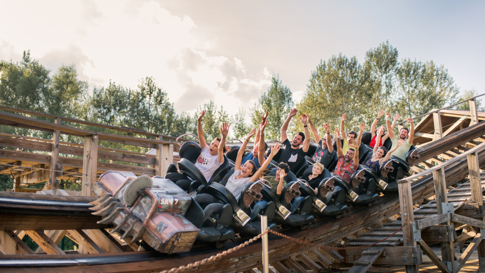 Parc Walibi Rhône Alpes - Timber - Les Avenières Veyrins-Thuellin - Balcons du Dauphiné