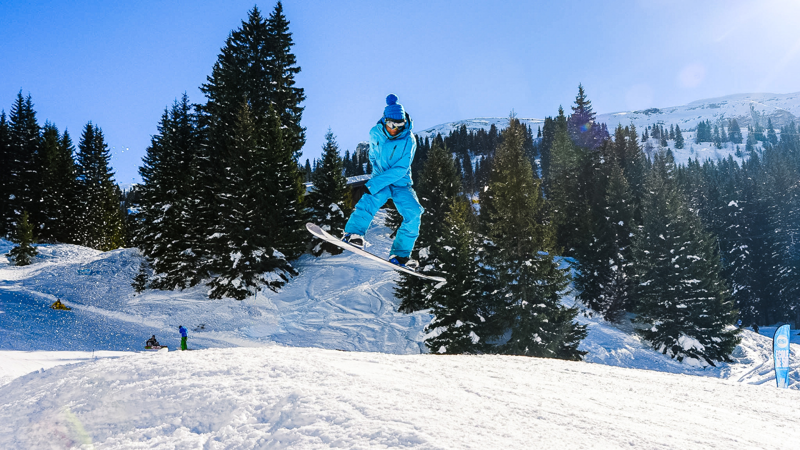 Cours de freestyle avec Djé Snowboard