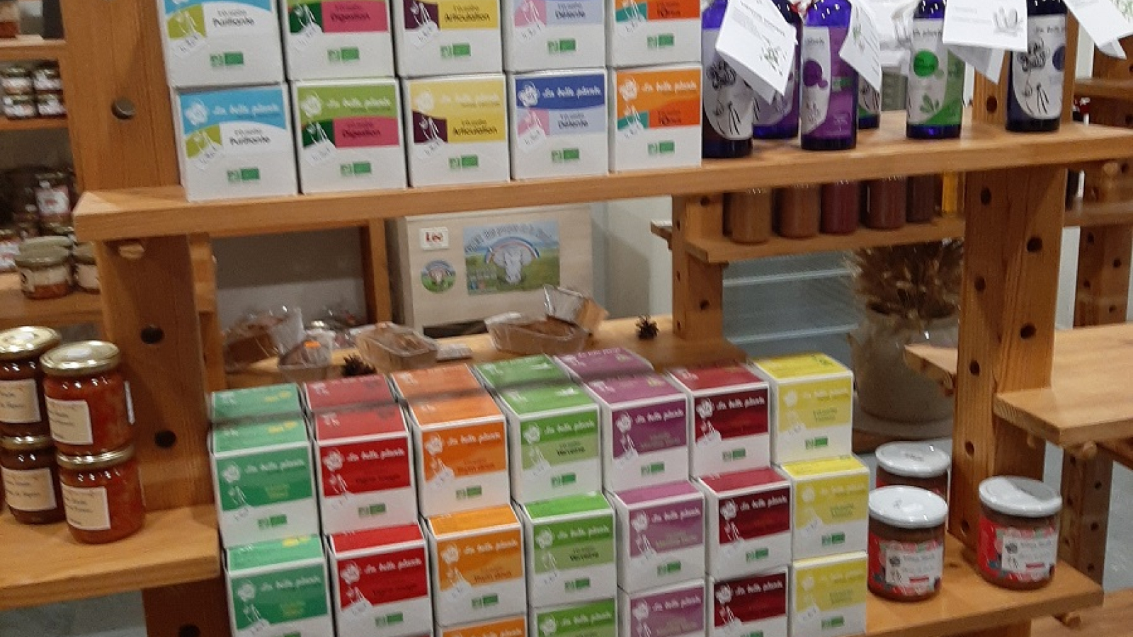 Rayons de produits
