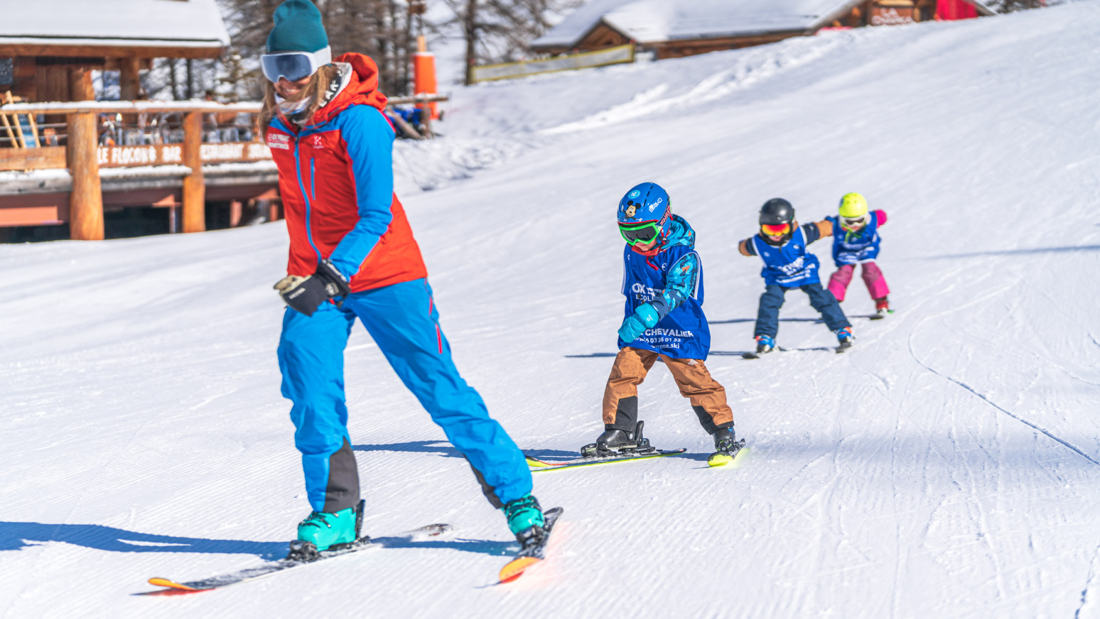 Cours de ski  avec Oxygène