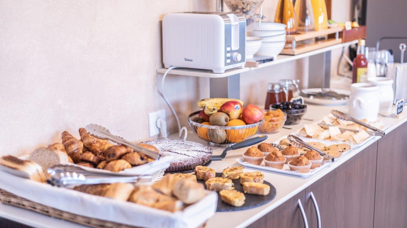 Buffet du petit déjeuner