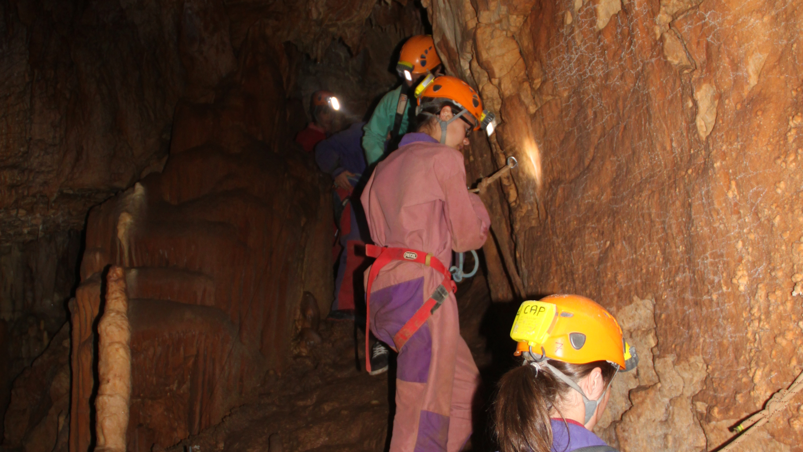 Spéléo famille Ceven'Aventure