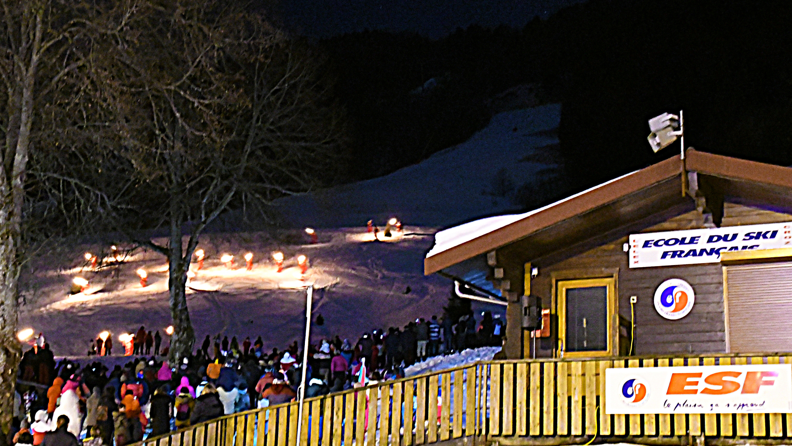 Descente aux flambeaux Lélex