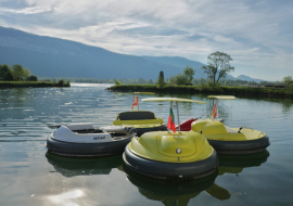 Eden Marine - location d'Oxoon, embarcations électriques - Base de loisirs de la Vallée Bleue - Montalieu-Vercieu - Balcons du Dauphiné - Nord-Isère - à moins d'une heure de Lyon