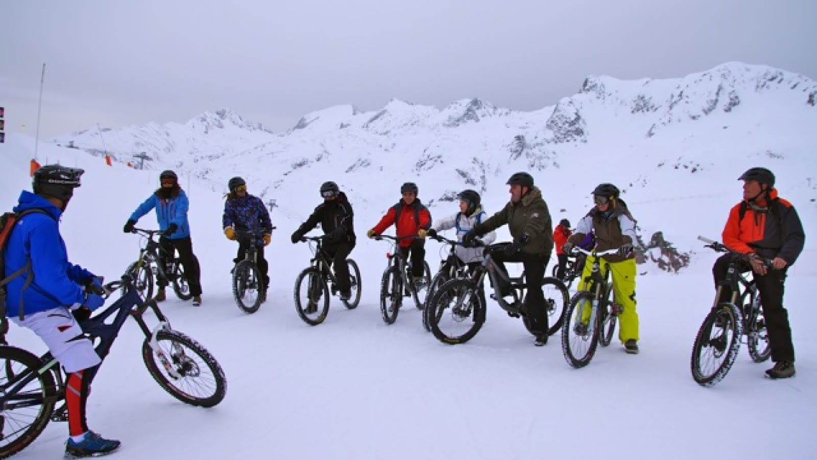 VTT sur neige