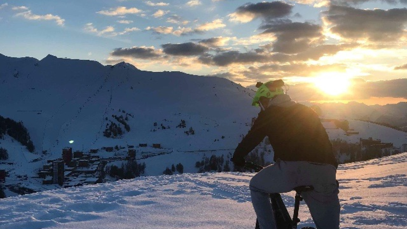 Balade en VAE en après-ski