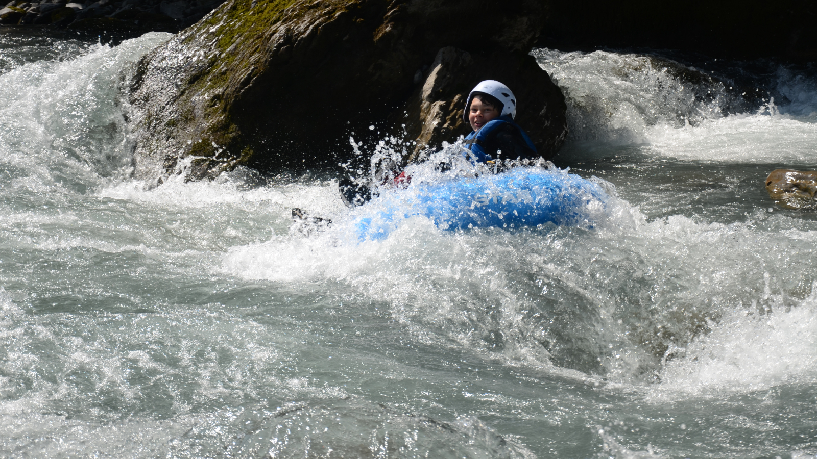 Tubing sur le Giffre