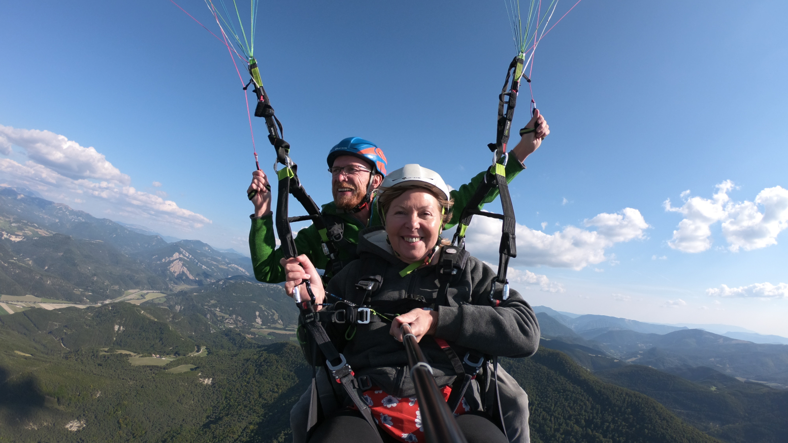 Vol en parapente