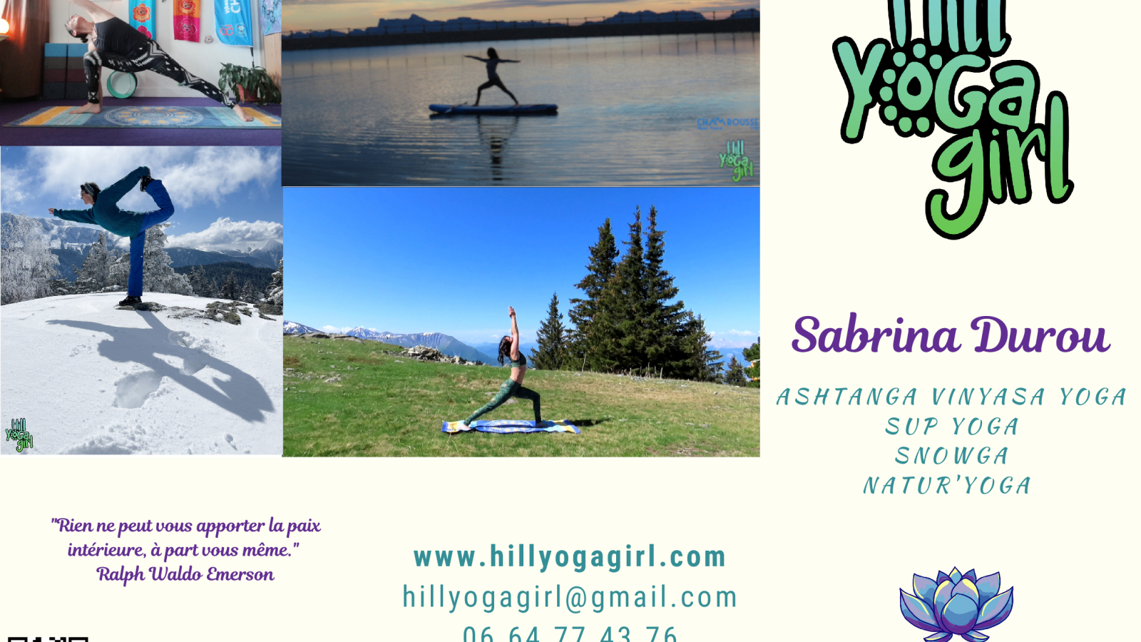 Hill Yoga Girl