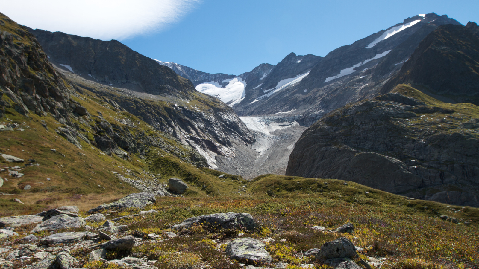 Le glacier de Tré la Tête