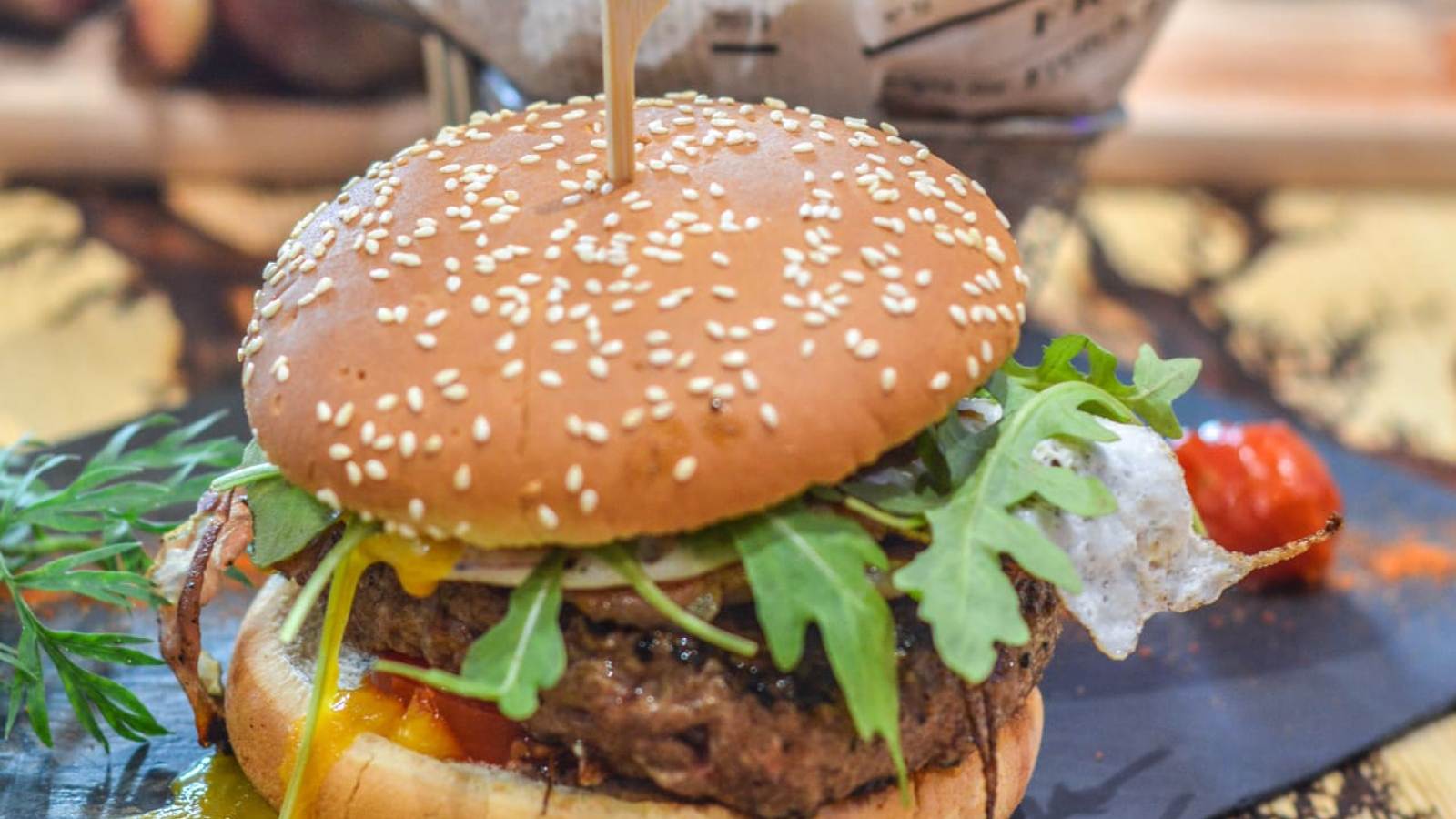 Burger et frites