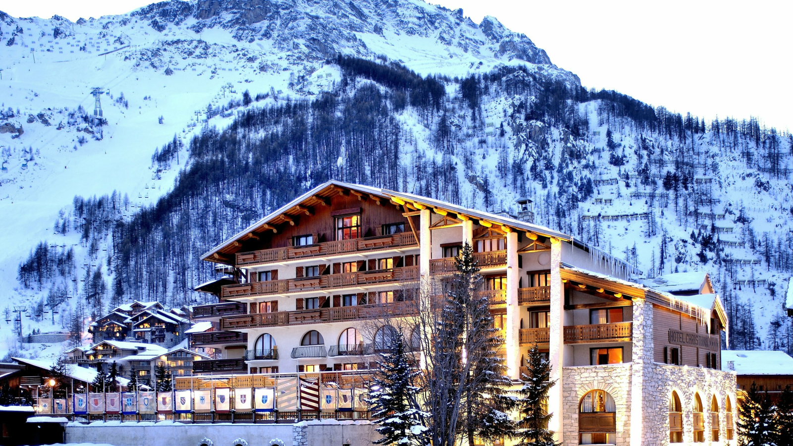 Façade extérieure - Le Christinania Val d'Isère