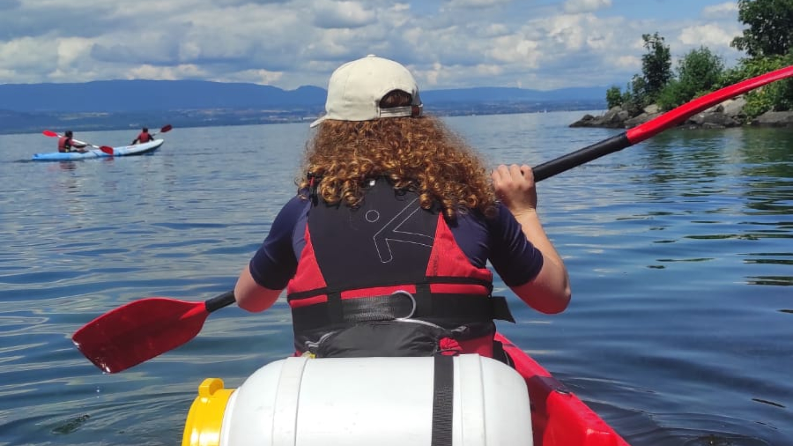 Rando kayak sur le Léman