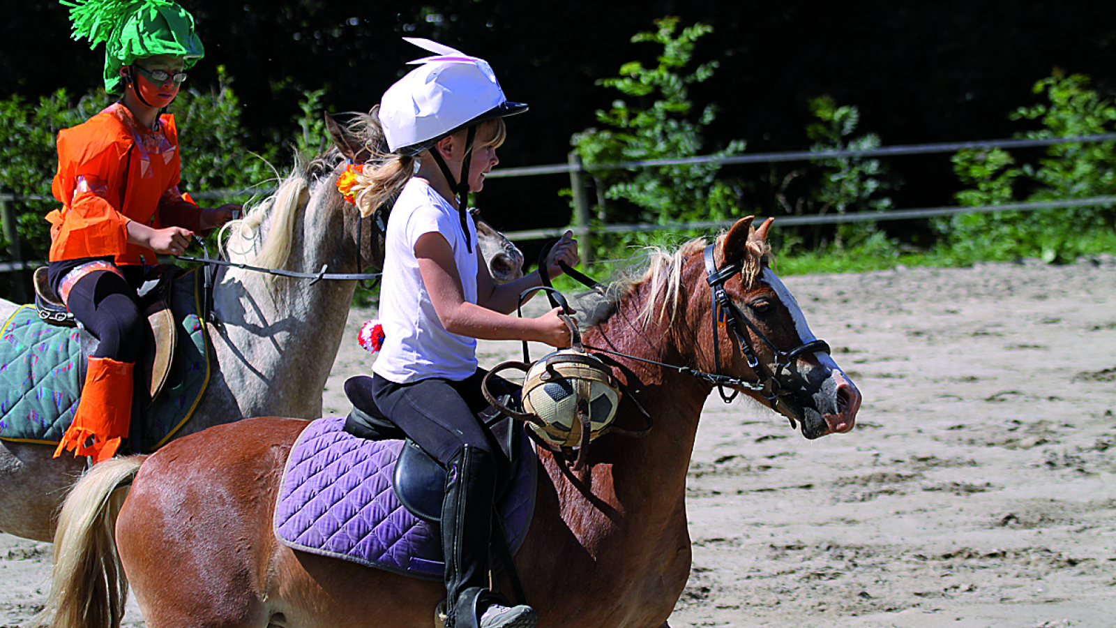 Horse riding