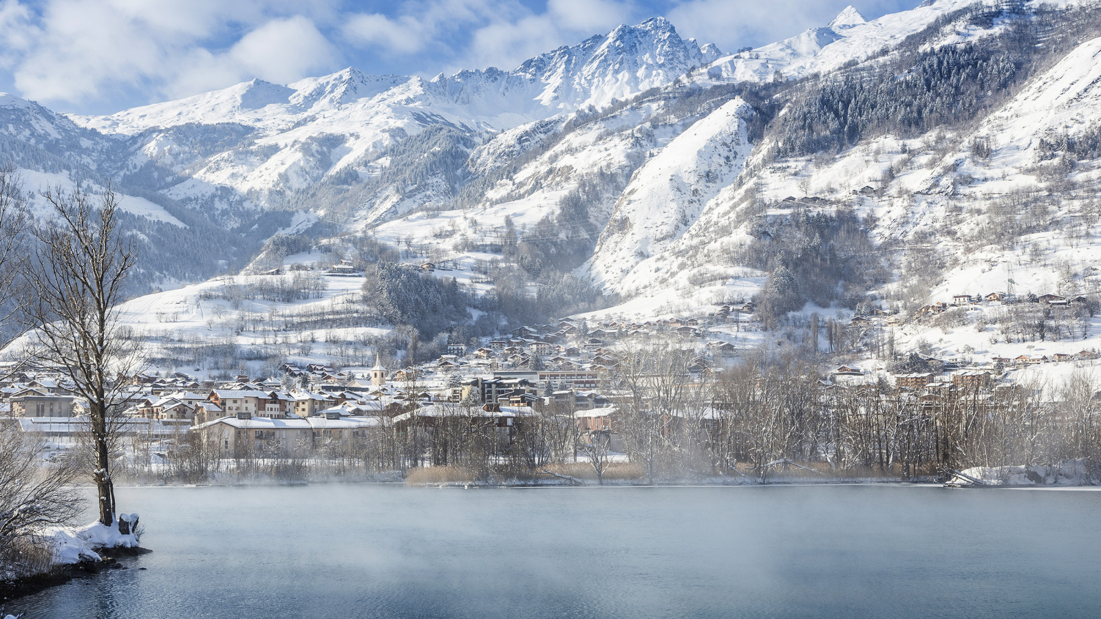 Bourg Saint Maurice en hiver