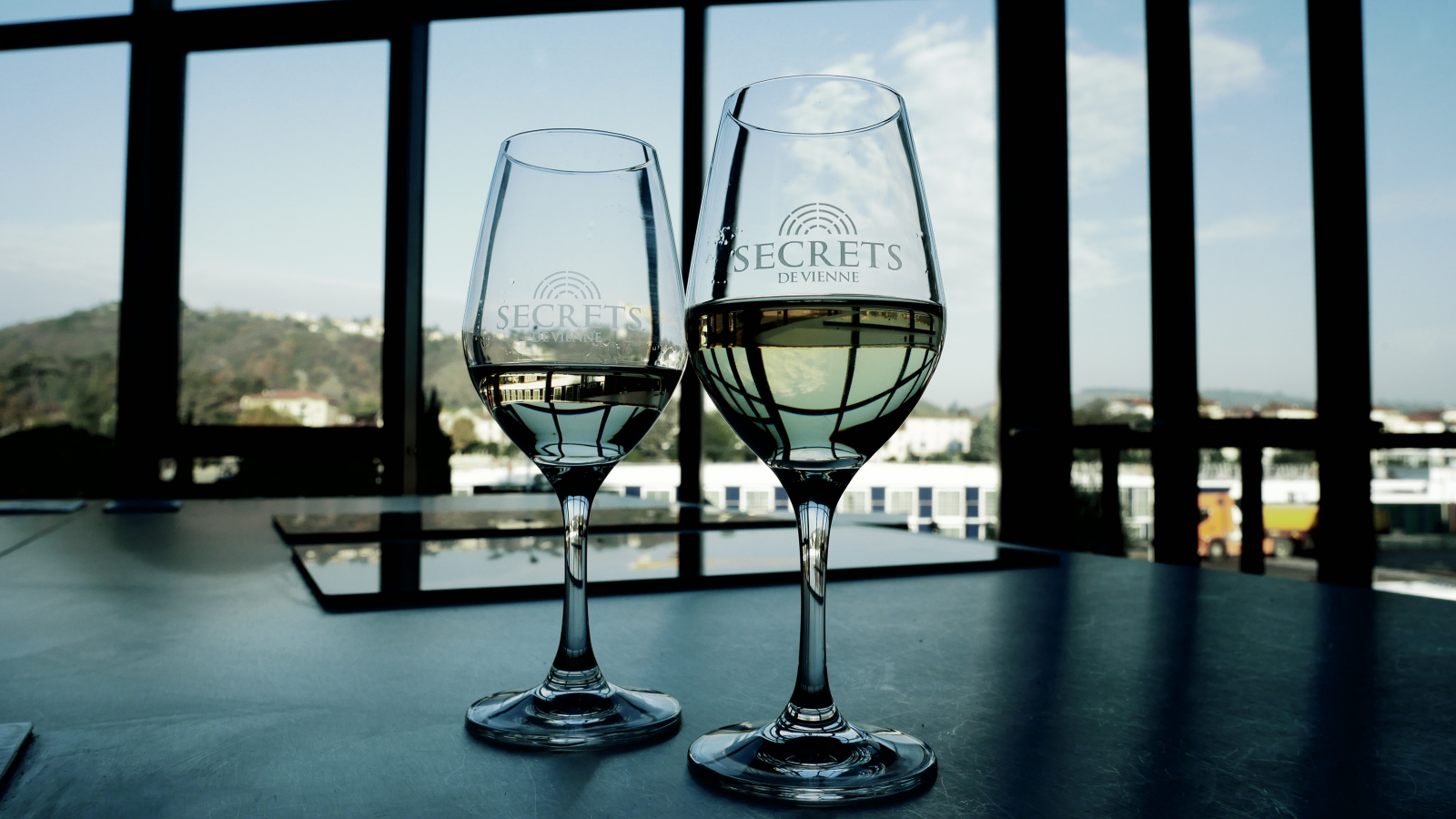 Dégustation de vins au pavillon du tourisme