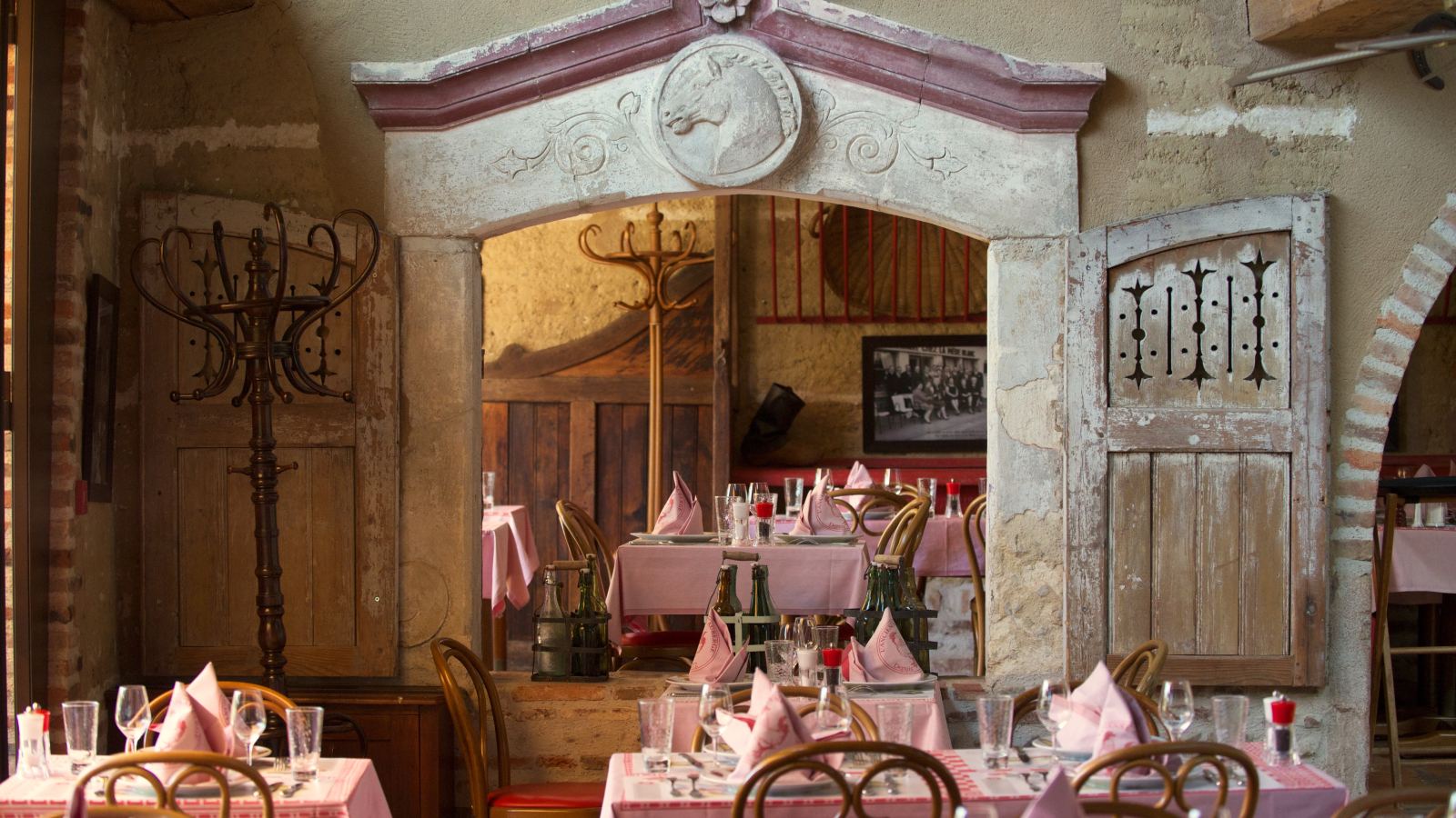 L'intérieur de l'Ancienne Auberge