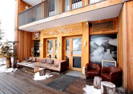 Façade du restaurant Bar lounge Les 3 Glaciers