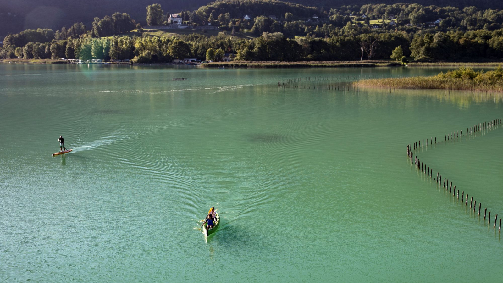 navigation Lac d'Aiguebelette