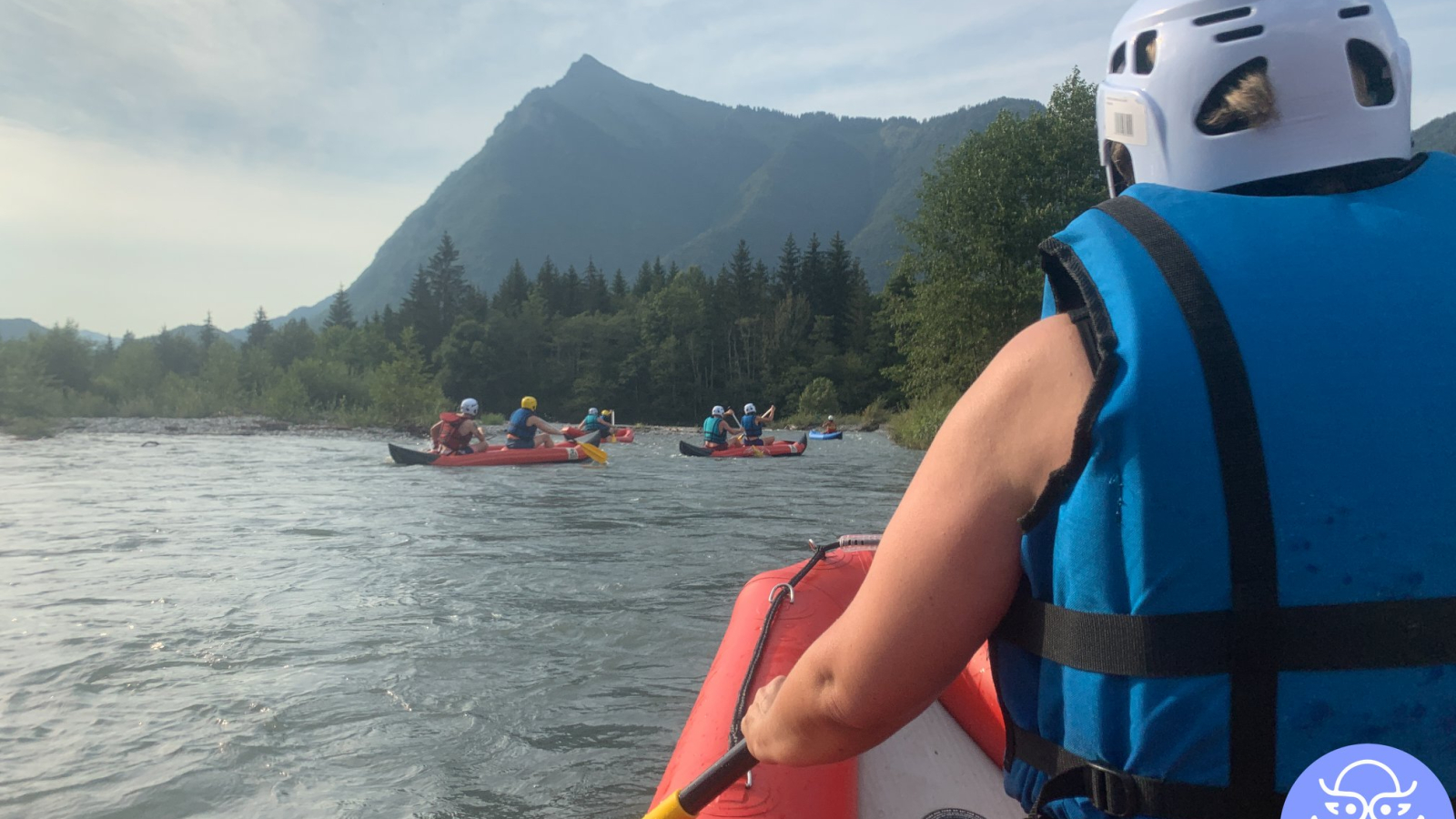 Rafting le long du Giffre