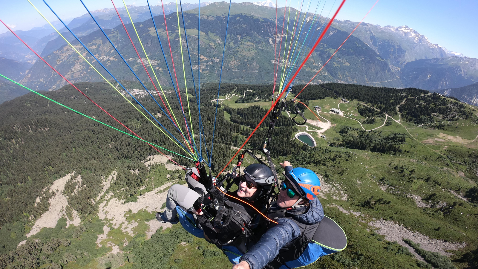 Vol découverte Smiles parapente - Bozel