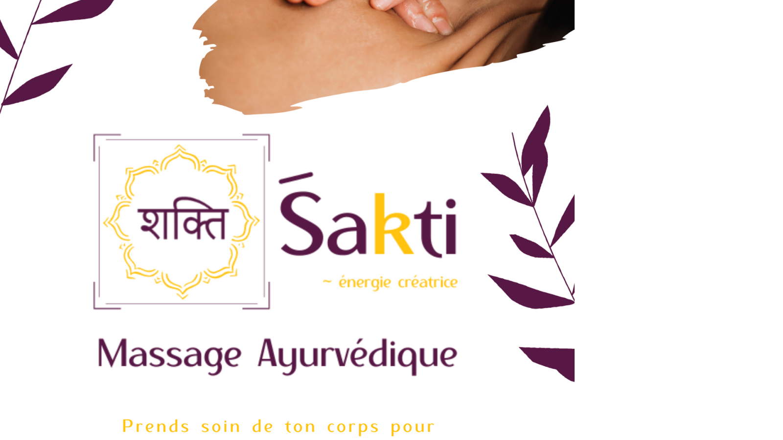 Sakti - Ayuverdique Massage flyer