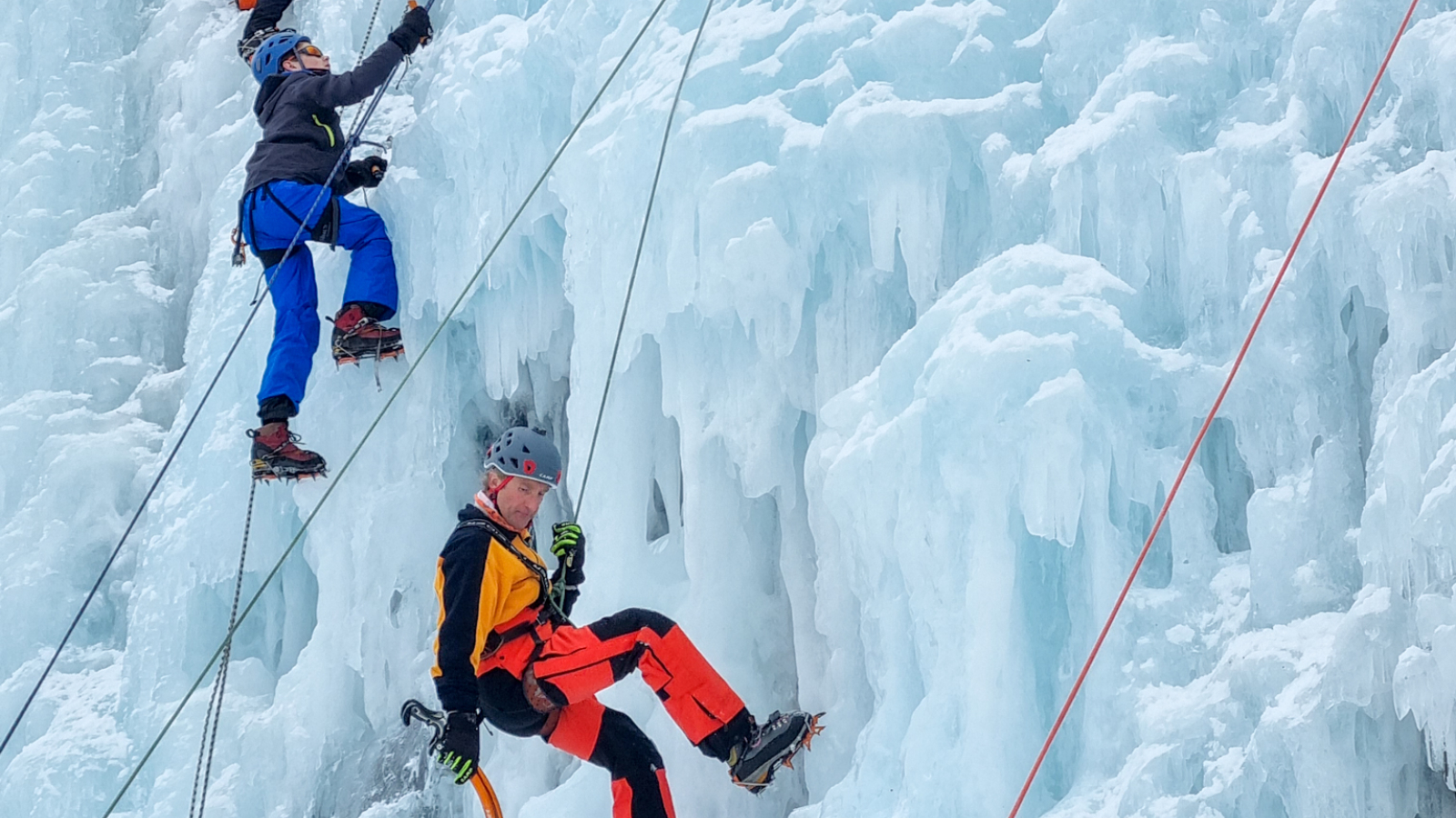 ice climbing