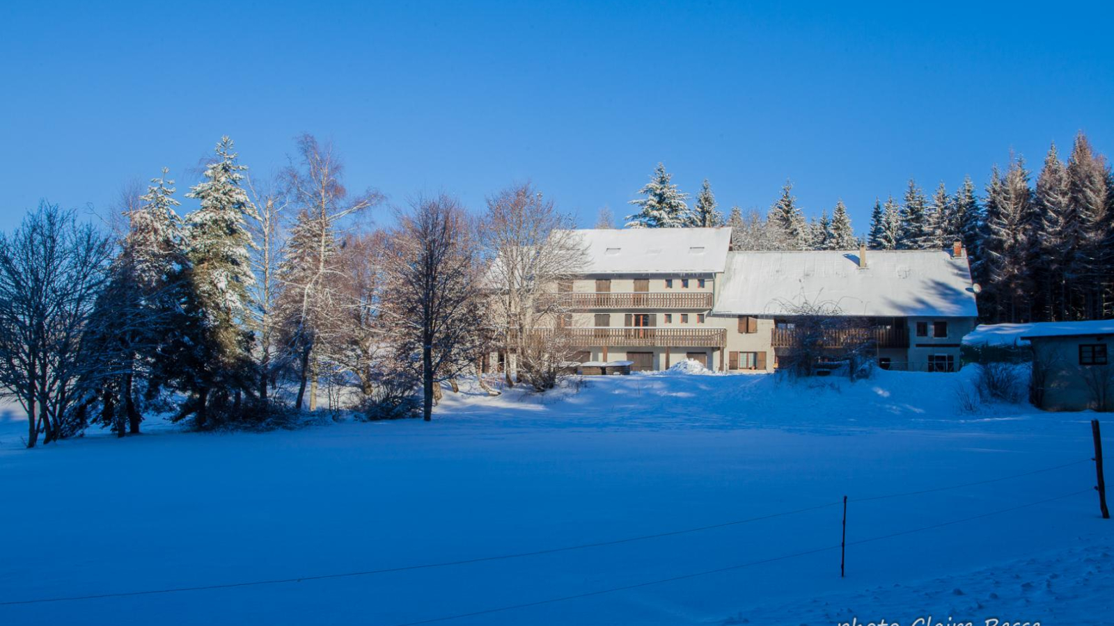 le chalet jean Macé en hiver