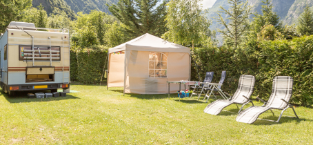 Camping Chateau de Rochetaillée Bourg d'Oisans