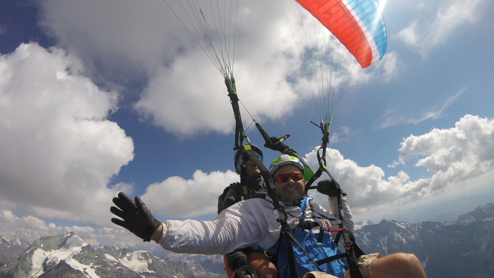 baptême en parapente