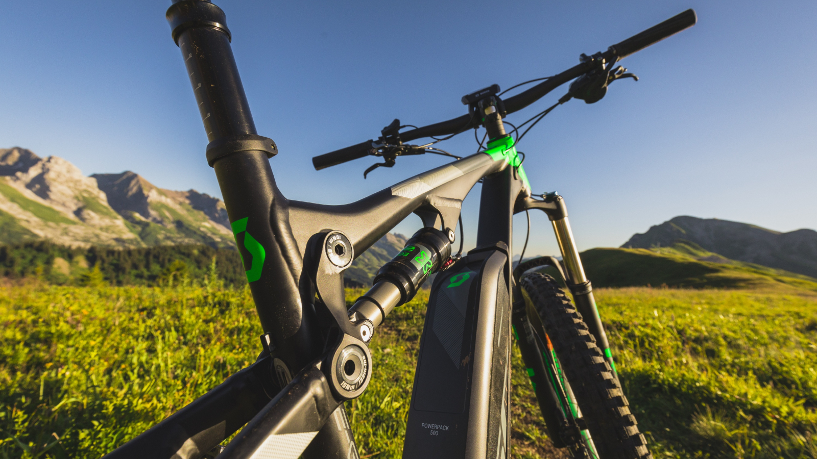 Vtt électrique au Grand-Bornand