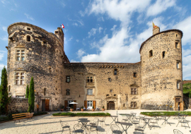 Forteresse de Saint Vidal - Façade Sud