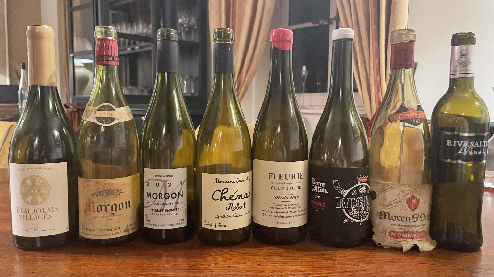 Beaujolais wine tasting