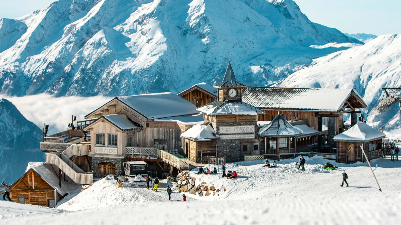 La Folie Douce Alpe d'Huez - Vue ciel