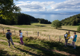 Tour du Mont Bénand randonnée pays d'Evian