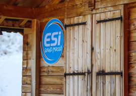 Chalet d'accueil sur les pistes à Flaine Forêt