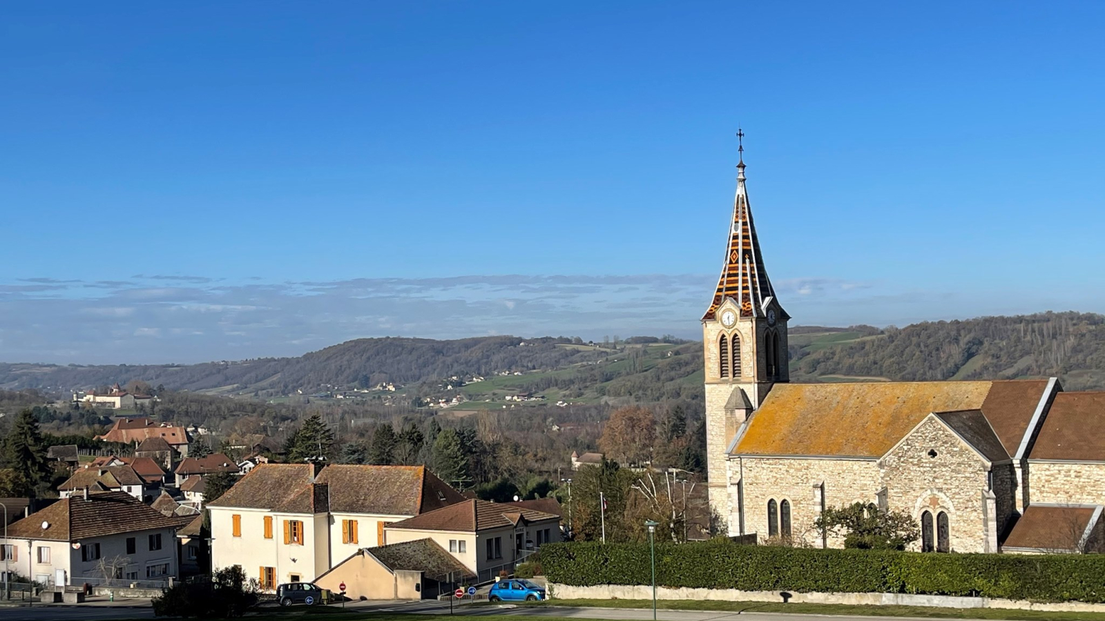 église de Vignieu - Balcons du Dauphiné - Nord-Isère - à moins d'une heure de Lyon