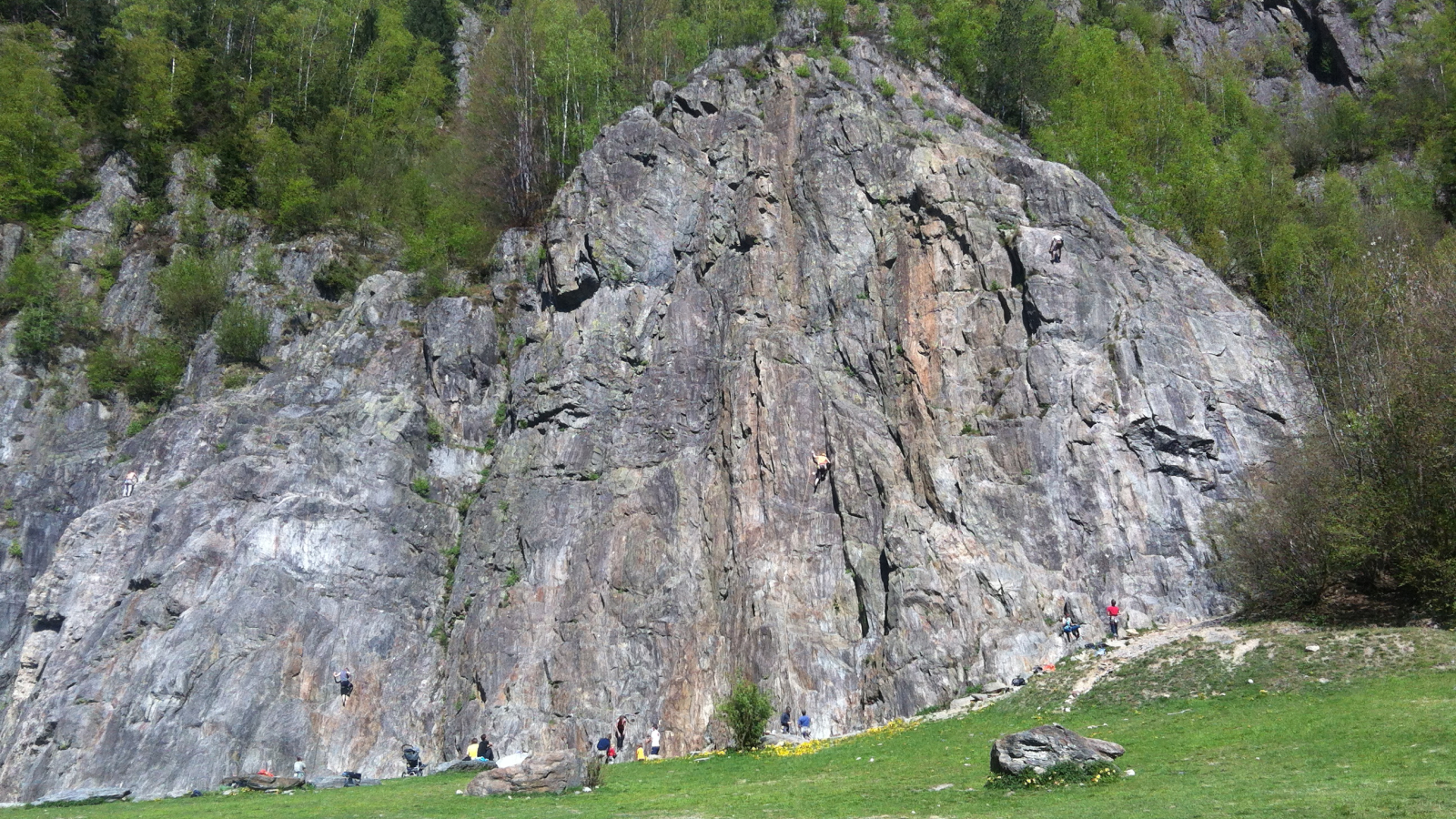 Escalade aux Gaillands