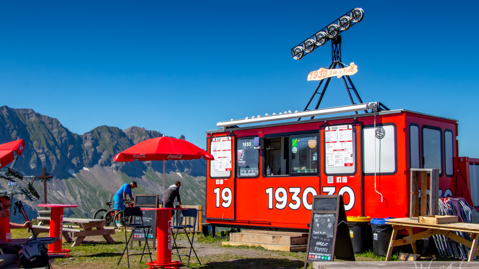 Recharge ebike au Foodtruck 1930