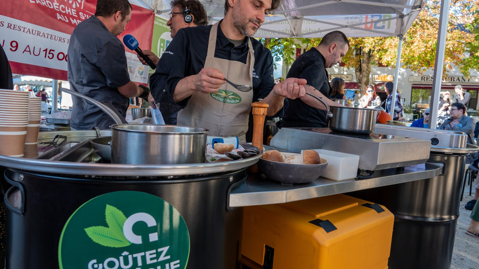 Thueyts - Ardèche s'invite au Menu - Claude Brioude et Vincent Badia©sourcesetvolcans