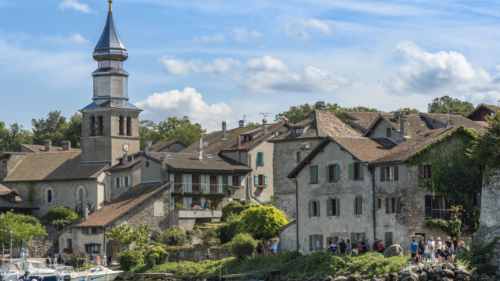 Yvoire depuis le bateau