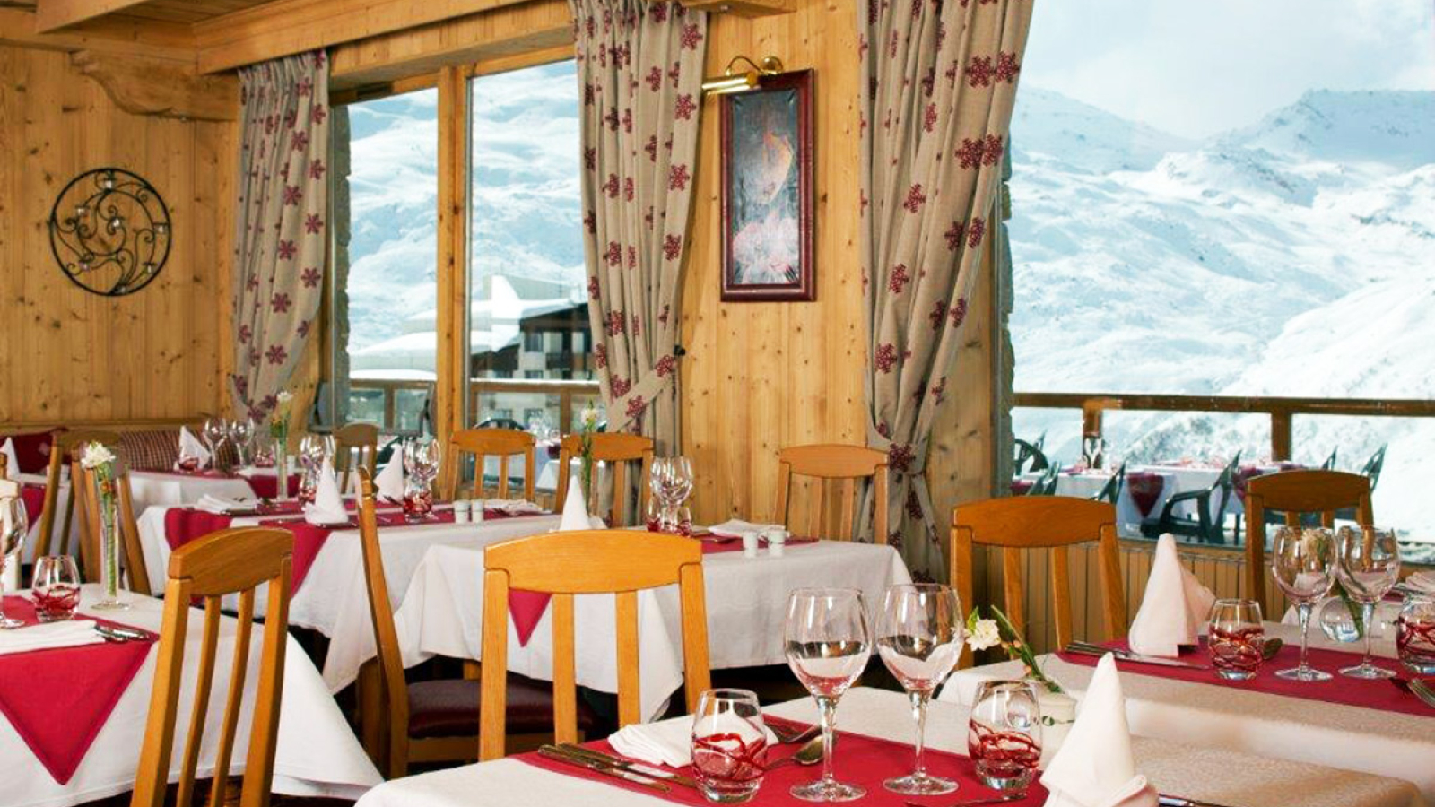 Les Menuires restaurant Ours Blanc