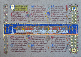 Atelier 'Manuscrits et enluminures au Moyen-Age'_Crémieu-Balcons du Dauphiné