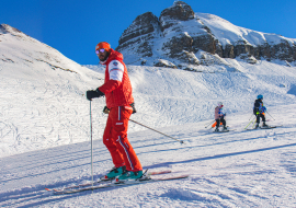 Découverte du domaine skiable avec l'ESF