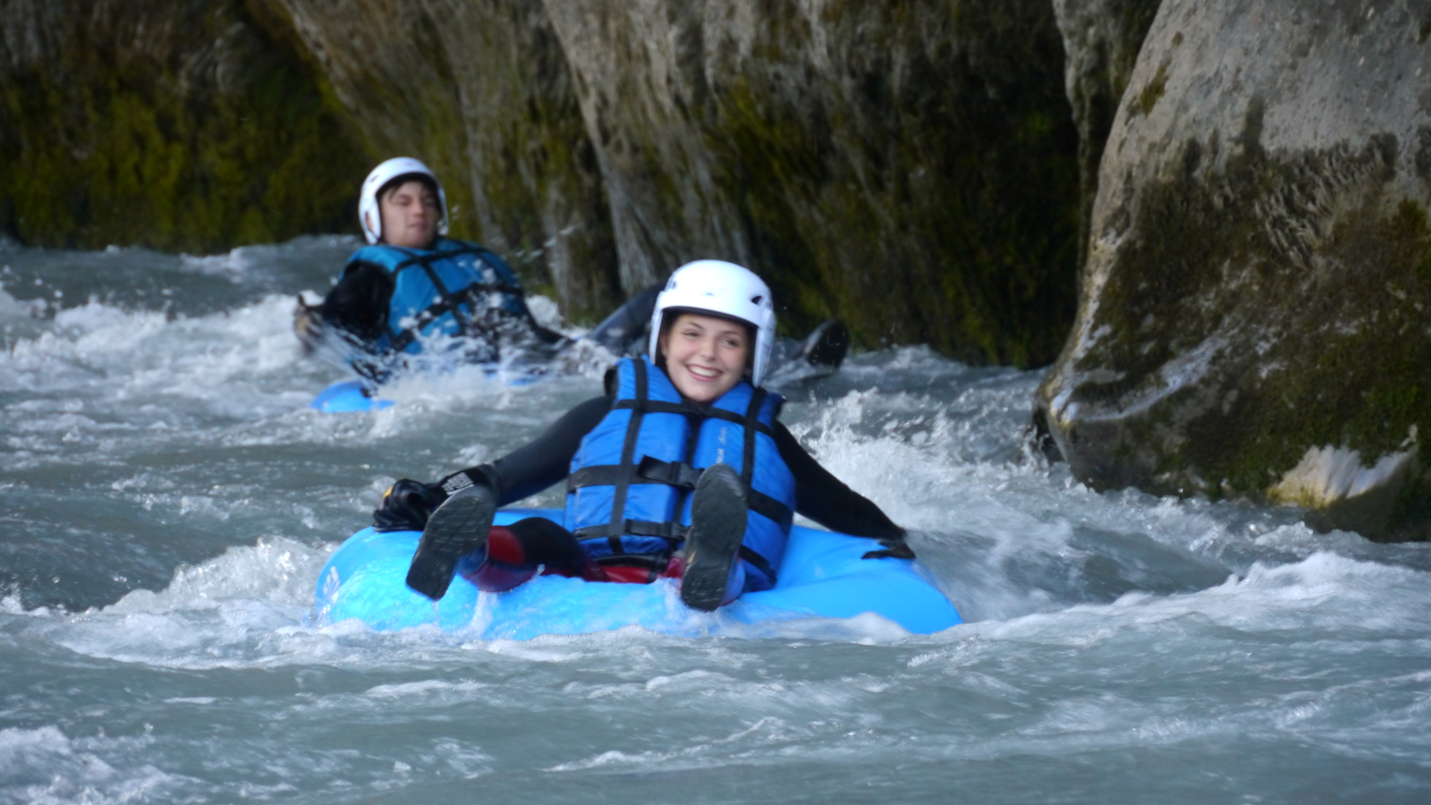 Tubing sur le Giffre