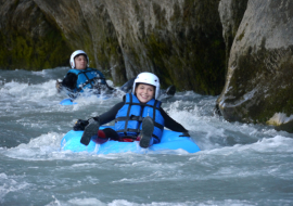 Tubing sur le Giffre