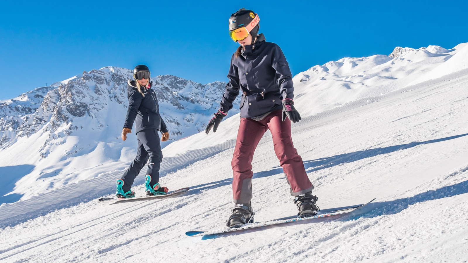 cours de snowboard