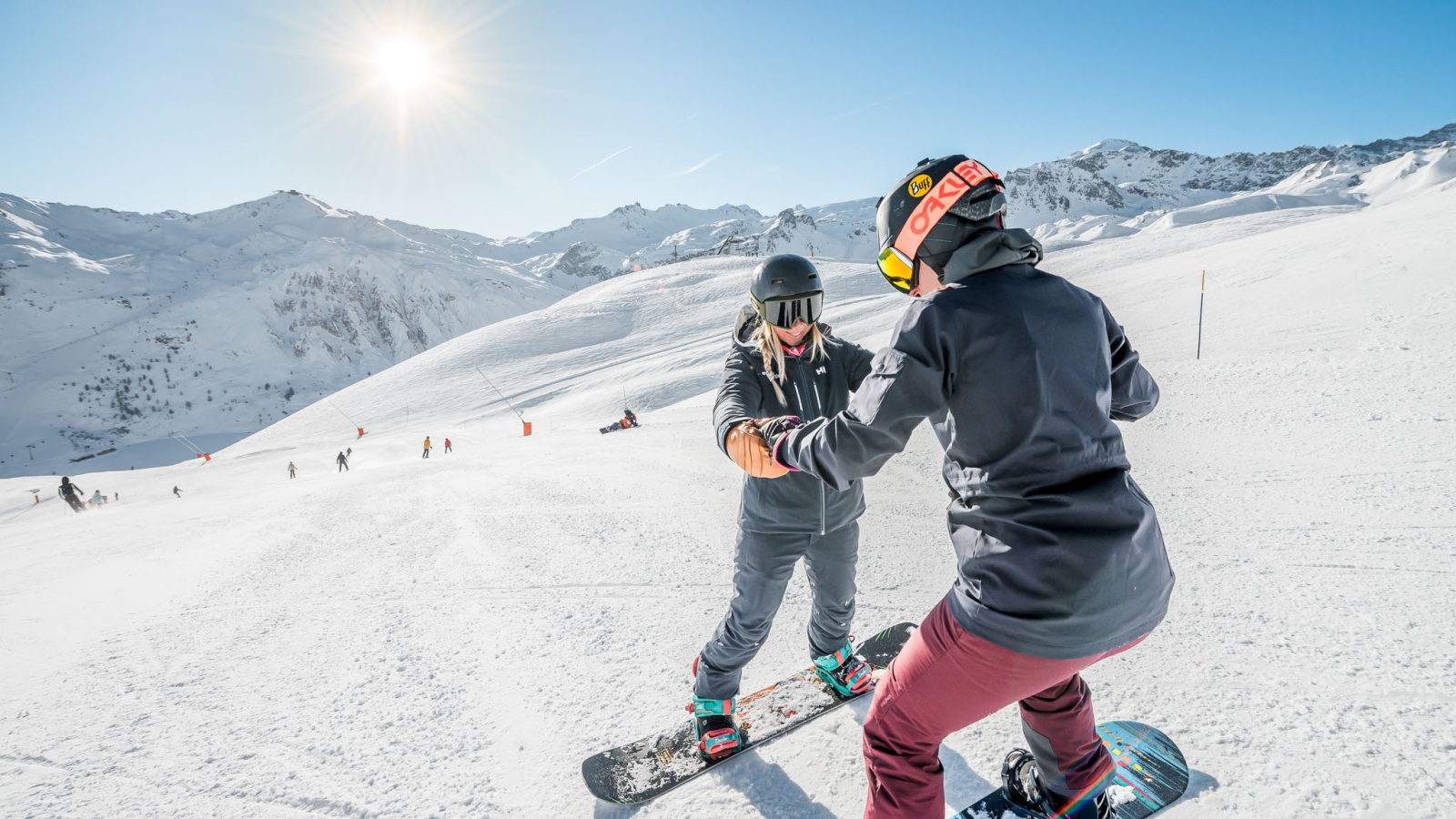 cours de snowboard