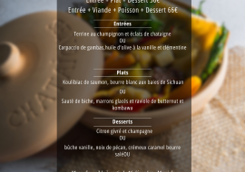 Menu de Noël