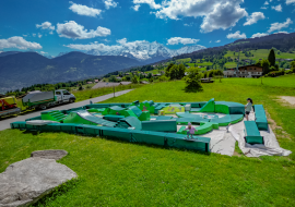 Tanière de tilou avec enfants et vue Mont-Blanc